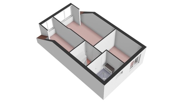 Floorplan - Gelrelaan 16, 8302 KE Emmeloord